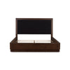 KENDAMOR BEDROOM SET WITHOUT WARDROBE KING SIZE (193*203 CM) - DARK BROWN