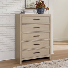 
                          CALMORO CHEST OF DRAWER - GREIGE
                          
