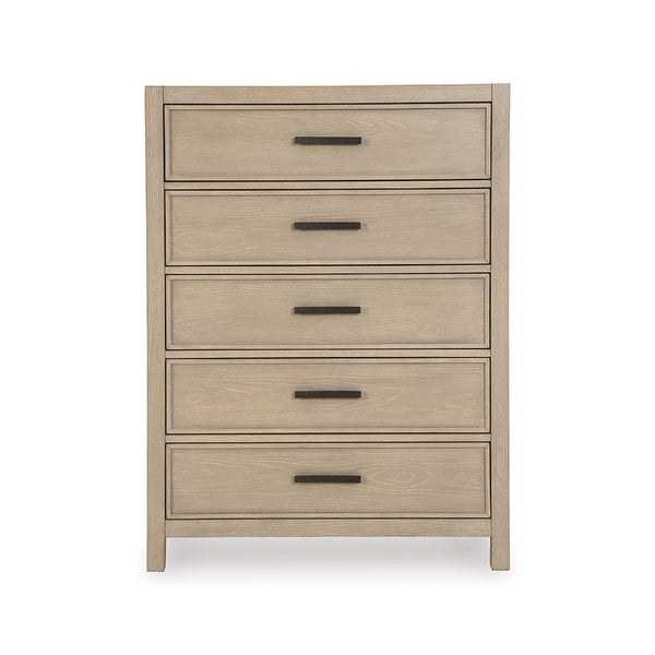 CALMORO CHEST OF DRAWER - GREIGE