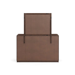 
                          KENDAMOR BEDROOM SET WITHOUT WARDROBE QUEEN SIZE (160*200 CM) - DARK BROWN
                          