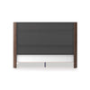 NEO BEDROOM SET WITHOUT WARDROBE KING SIZE (180 X 200 CM) - BROWN