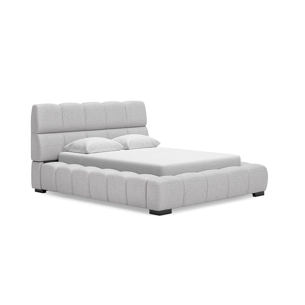 JESSTEAN BED QUEEN SIZE (150*200CM) GREY