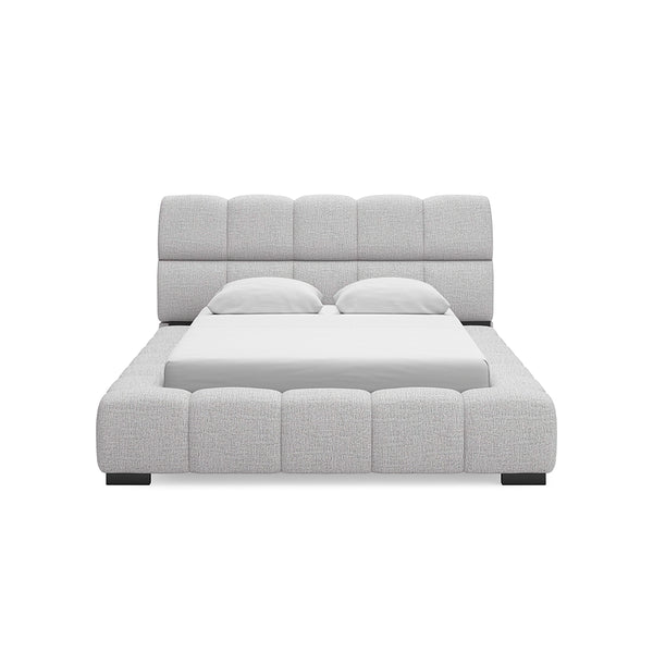 JESSTEAN BED QUEEN SIZE (150*200CM) GREY