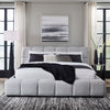 JESSTEAN BED KING SIZE (193*203CM) GREY