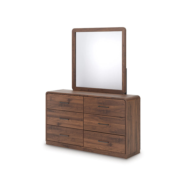 HOLLINAZE BEDROOM SET WITHOUT WARDROBE KING SIZE (193*203 CM) - BROWN