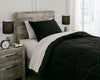 MELIORA BEDDING SET OF 2 - BLACK