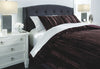 WANETE BEDDING KING SET OF 3 - BLACK