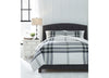 STAYNER BEDDING KING SET OF 3 - WHITE