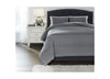MATTIAS BEDDING KING SIZE 3 PCS - GREY
