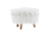 ELSON OTTOMAN - WHITE