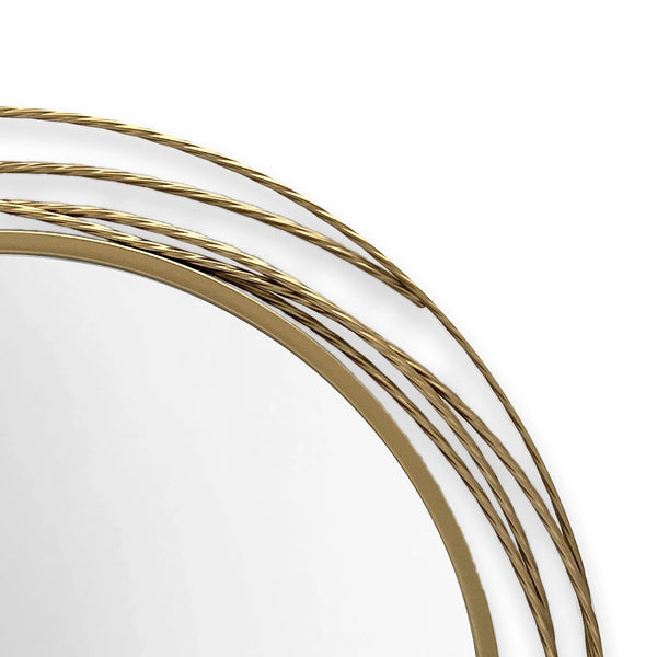 WALL MIRROR - GOLD
