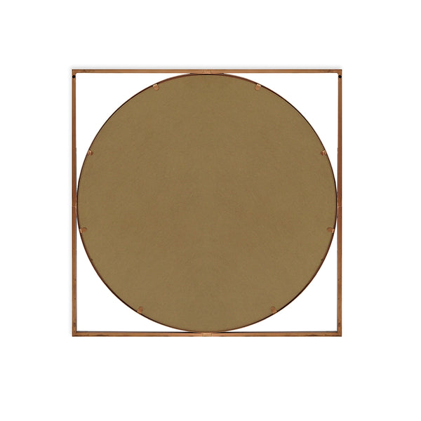 WALL MIRROR - BROWN