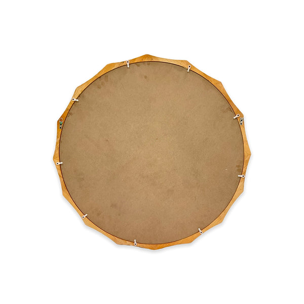 WALL MIRROR - BROWN