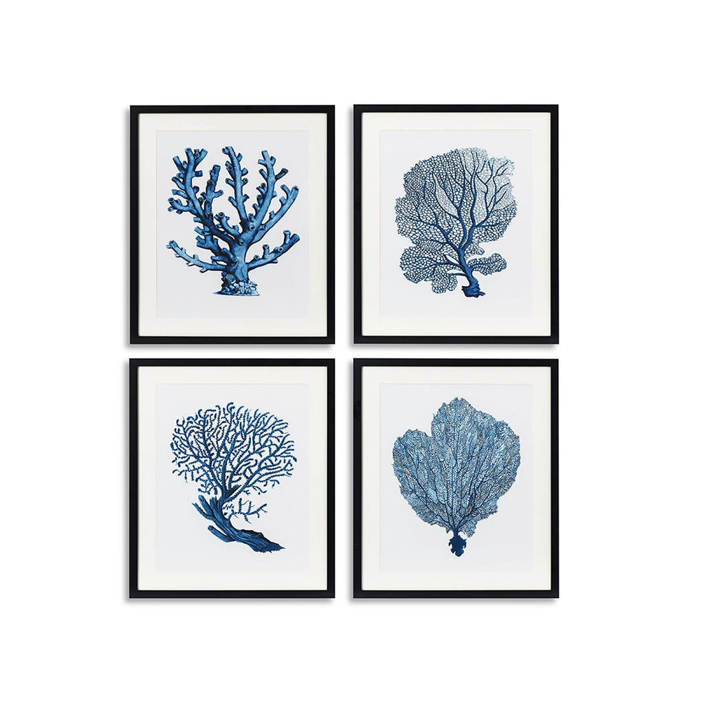 WALL PAINTING SET OF 4 PCS - BLUE