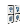 WALL PAINTING SET OF 4 PCS - BLUE