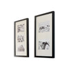 WALL PAINTING SET OF 4 PCS - MULTICOLORED