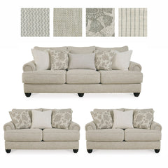ASANTI SOFA SET - BEIGE