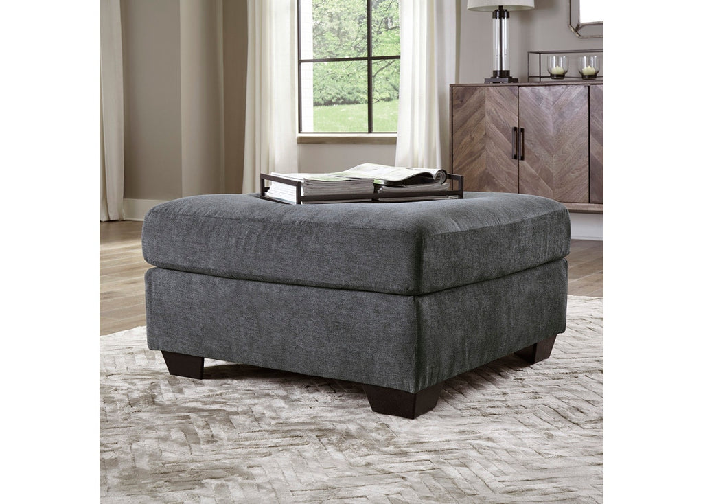 AMBRIELLE OTTOMAN - GREY