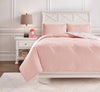 LEXANN BEDDING SET OF 3 - PINK