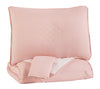 LEXANN BEDDING SET OF 3 - PINK
