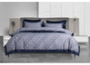 ALTADENA KING SIZE BEDDING SET OF 3 PCS - GREY