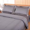 SALVINO BEDDING SET KING SIZE SET OF 4 PCS - GREY