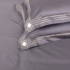 SALVINO BEDDING SET KING SIZE SET OF 4 PCS - GREY