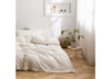 MOONSHINE KING SIZE BEDDING SET OF 4 PCS - WHITE