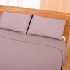 TILDA KING SIZE BEDDING SET OF 3 PCS - PURPLE