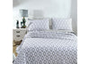 FRAVITA KING SIZE BEDDING SET OF 3 PCS - WHITE