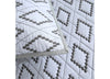 FRAVITA KING SIZE BEDDING SET OF 3 PCS - WHITE