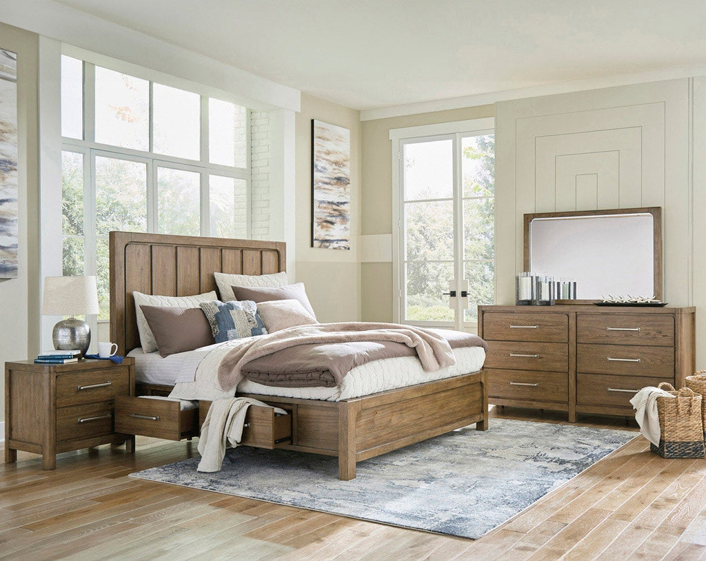 CABALYNN BEDROOM SET KING SIZE (193*203 CM) BROWN