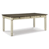 CHASINFIELD TIVOLY DINING TABLE SET 6 CHAIRS - BEIGE