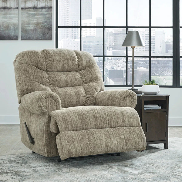 Movie Man oversized recliner with tall back and wide cushioned seat – Ashley UAE