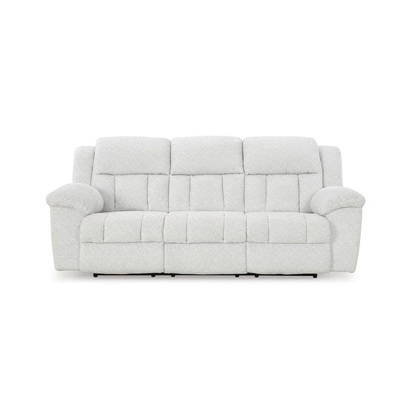 Ashley Frohn Snow recliner sofa set in Dubai with smooth reclining comfort.