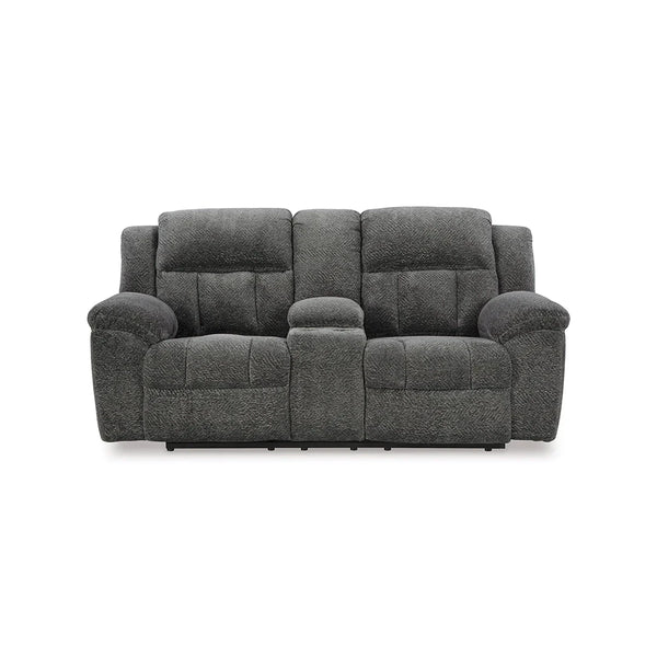 FROHN LOVESEAT RECLINER 2 SEATER GREY