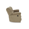 ALPHONS SOFA RECLINER 3 SEATER BROWN