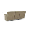 ALPHONS SOFA RECLINER 3 SEATER BROWN
