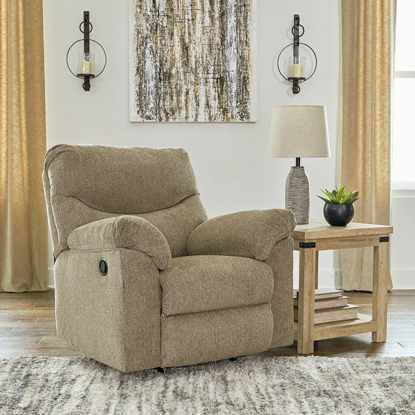 Alfons rocker recliner in transitional style with plush cushions – Ashley UAE