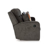 KANLOW SOFA RECLINER 3 SEATER GREY