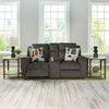 KANLOW LOVESEAT RECLINER 2 SEATER GREY