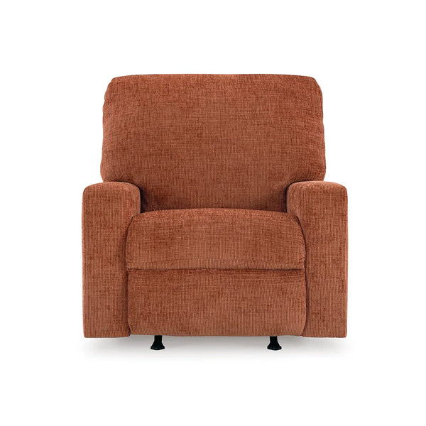 Contemporary rocker recliner featuring reinforced seat and attached cushions – Ashley UAE