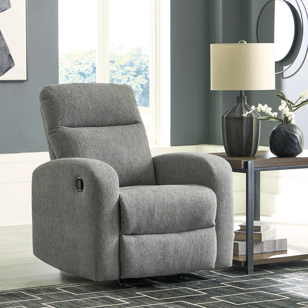 MOREAU PLACE ROCKER RECLINER GREY