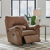 WHITLOCK ROCKER RECLINER BROWN