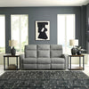 MOREAU PLACE SOFA RECLINER 3 SEATER GREY