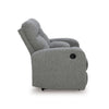 MOREAU PLACE LOVESEAT RECLINER 2 SEATER GREY