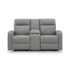 MOREAU PLACE LOVESEAT RECLINER 2 SEATER GREY