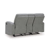 MOREAU PLACE LOVESEAT RECLINER 2 SEATER GREY