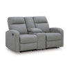 MOREAU PLACE LOVESEAT RECLINER 2 SEATER GREY