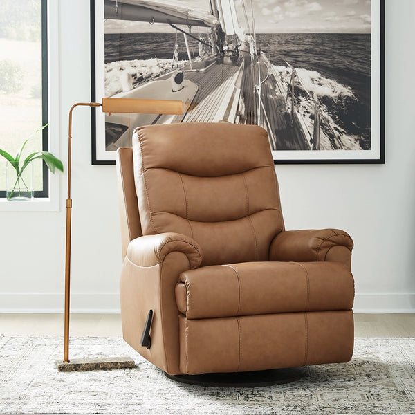 DOLINGER RECLINER - LIGHT BROWN